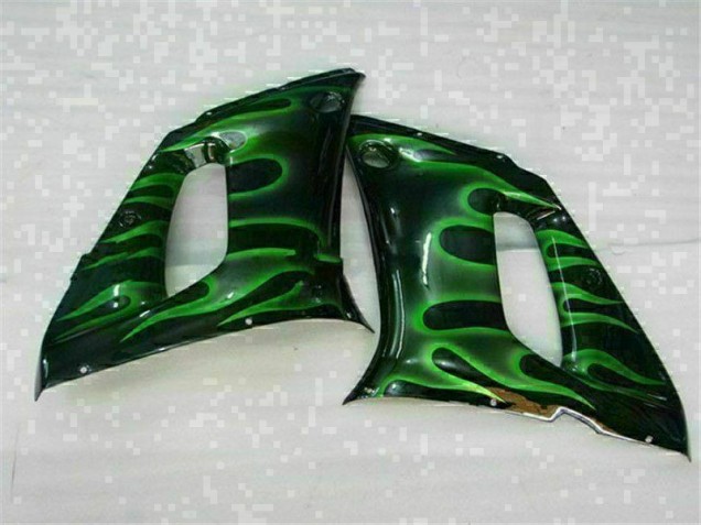Verde Preto Carenagem R6 1998-2002 Verde Preto Carenagem R6 1998-2002