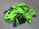 Verde Preto Carenagem ZX14R ZZR 1400 2006-2011