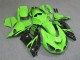 Verde Preto Carenagem ZX14R ZZR 1400 2006-2011