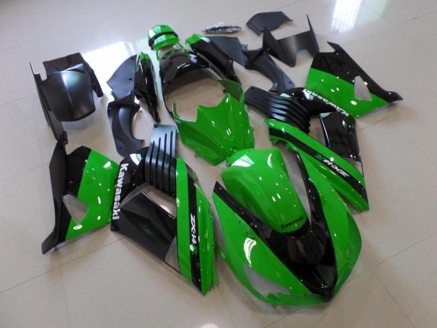 Verde & Preto Carenagem ZX14R ZZR 1400 2006-2011
