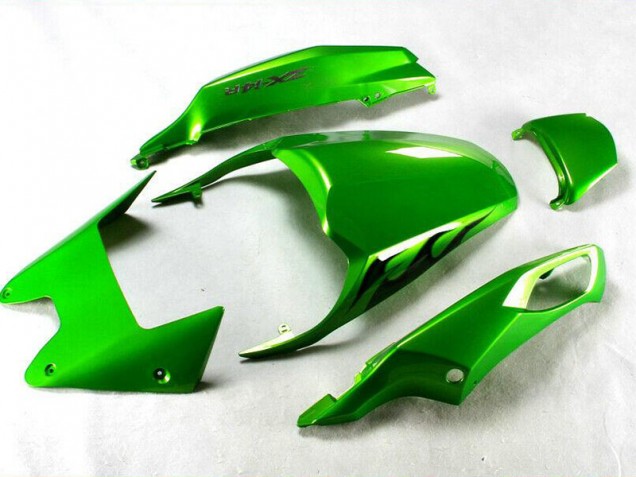 Verde Preto Carenagem ZX14R ZZR 1400 2012-2021 Verde Preto Carenagem ZX14R ZZR 1400 2012-2021