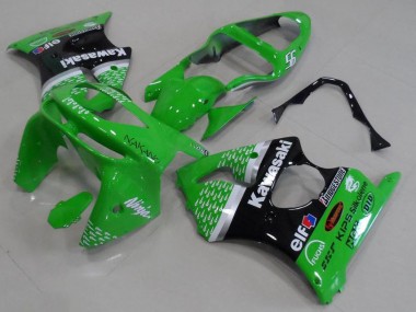 Verde Preto Carenagem ZX6R 1998-1999