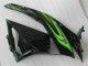 Verde Preto Carroçaria ZX6R 2009-2012 Verde Preto Carroçaria ZX6R 2009-2012