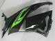 Verde Preto Carroçaria ZX6R 2009-2012 Verde Preto Carroçaria ZX6R 2009-2012