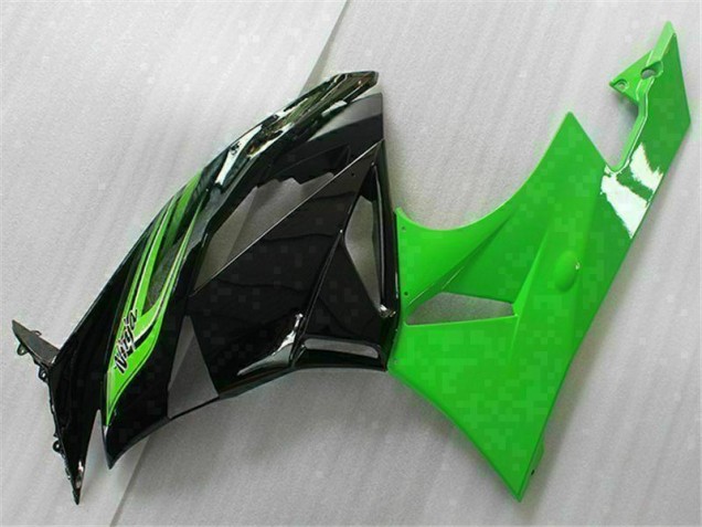 Verde Preto Carroçaria ZX6R 2009-2012 Verde Preto Carroçaria ZX6R 2009-2012