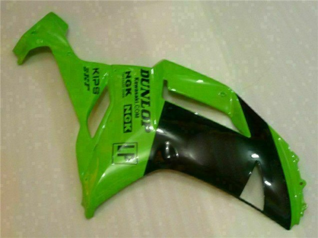 Verde Preto Dunlop Carenagem ZX6R 2007-2008