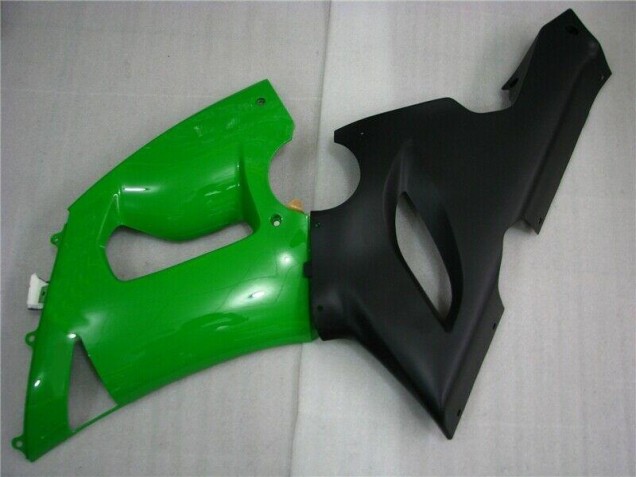Verde Preto Fosco Carenagem ZX6R 2005-2006