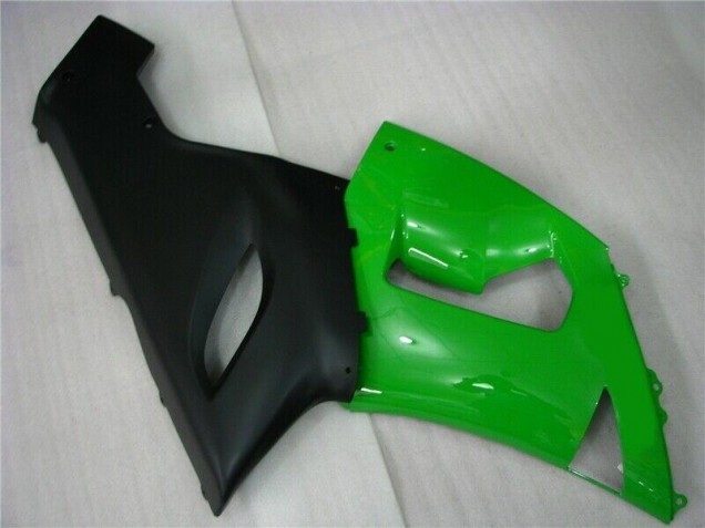 Verde Preto Fosco Carenagem ZX6R 2005-2006