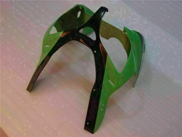 Verde Preto Injeção Kit Carenagem ZX6R 2000-2002 Verde Preto Injeção Kit Carenagem ZX6R 2000-2002