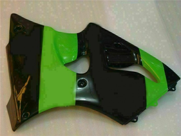 Verde Preto Injeção Kit Carenagem ZX6R 2000-2002 Verde Preto Injeção Kit Carenagem ZX6R 2000-2002