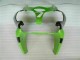 Verde Preto Injeção Kit Carenagem ZX6R 2000-2002 Verde Preto Injeção Kit Carenagem ZX6R 2000-2002
