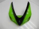 Verde Preto Injeção Kit Carenagem ZX6R 2005-2006