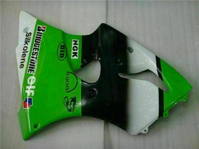 Verde Preto Injeção Kits Carenagem ZX6R 2000-2002