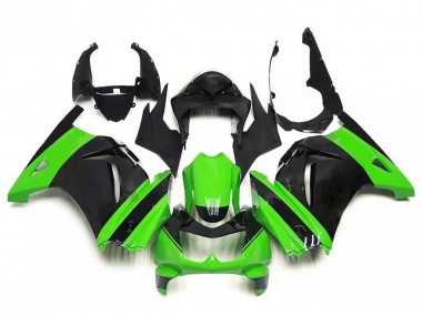 Verde Preto Kit Completo Carenagem EX250 2008-2012