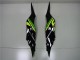 Verde Preto Kits Carenagem ZX6R 2013-2018
