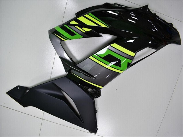 Verde Preto Kits Carenagem ZX6R 2013-2018