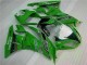 Verde Preto LeoVince Carenagem ZX6R 2009-2012 Verde Preto LeoVince Carenagem ZX6R 2009-2012