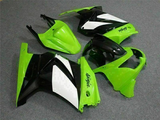 Verde Preto Ninja Abs Kits Carenagem EX250 2008-2012
