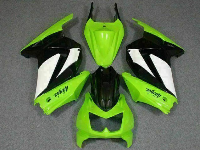 Verde Preto Ninja Abs Kits Carenagem EX250 2008-2012