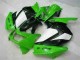 Verde Preto Ninja Abs Plástico EX250 2008-2012