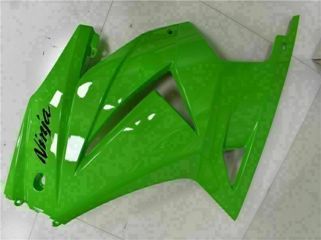 Verde Preto Ninja Abs Plásticos EX250 2008-2012 Verde Preto Ninja Abs Plásticos EX250 2008-2012