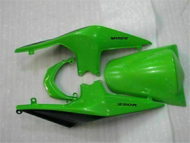 Verde Preto Ninja Kits Completo Carenagem EX250 2008-2012 Verde Preto Ninja Kits Completo Carenagem EX250 2008-2012