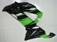 Verde Preto Plásticos ZX6R 2013-2018 Verde Preto Plásticos ZX6R 2013-2018