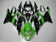 Verde Preto Plásticos ZX6R 2013-2018 Verde Preto Plásticos ZX6R 2013-2018