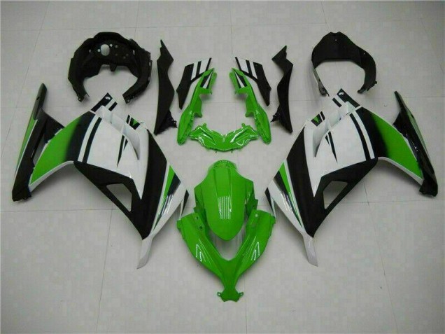 Verde Preto Prata Carenagem EX300 2013-2016 Verde Preto Prata Carenagem EX300 2013-2016