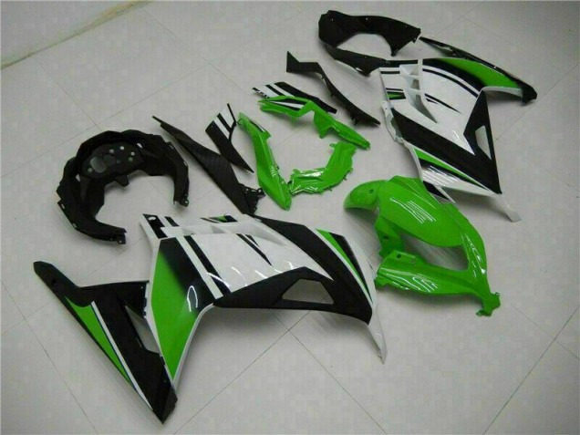Verde Preto Prata Carenagem EX300 2013-2016 Verde Preto Prata Carenagem EX300 2013-2016