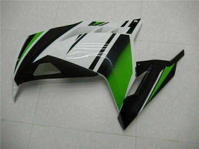 Verde Preto Prata Carenagem EX300 2013-2016 Verde Preto Prata Carenagem EX300 2013-2016
