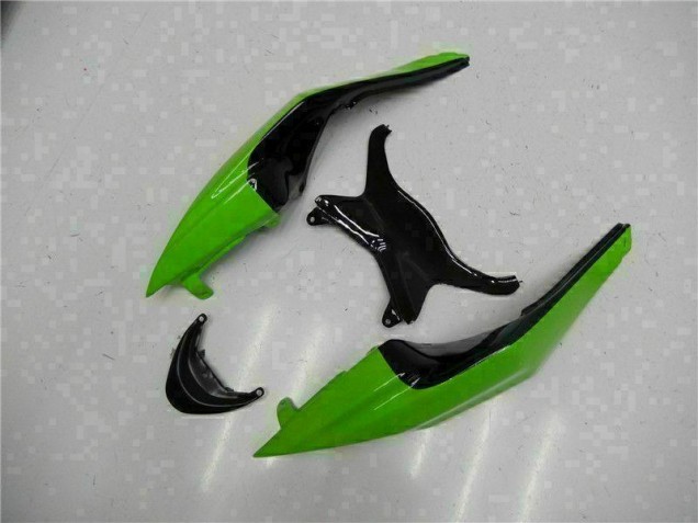 Verde Preto Vermelho Carenagem ZX6R 2009-2012 Verde Preto Vermelho Carenagem ZX6R 2009-2012