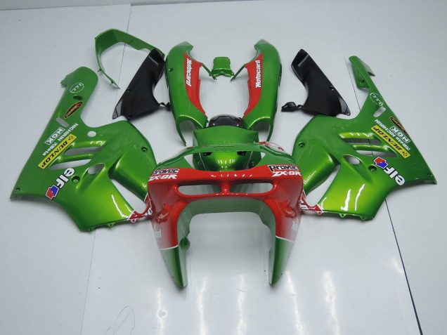 Verde Vermelho Carenagem ZX9R 1994-1997 Verde Vermelho Carenagem ZX9R 1994-1997