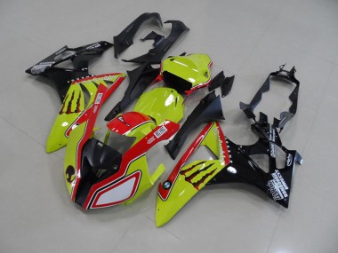 Verde Vermelho Monster Carenagem S1000RR 2009-2014