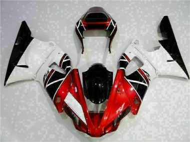 Vermelho Abs Kit Carenagem & Plásticos R1 2000-2001