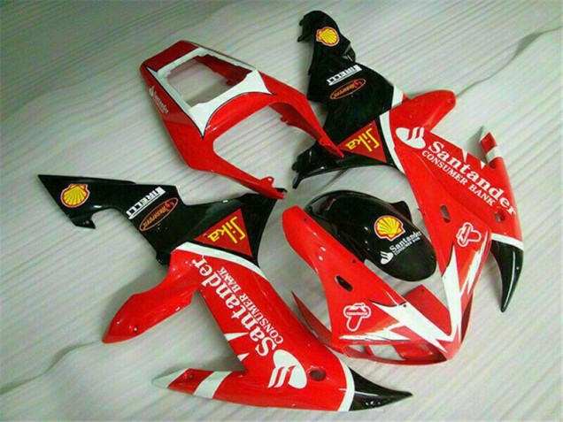 Vermelho Abs Kits Completos Carenagem R1 2002-2003