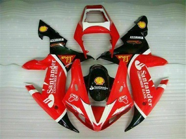 Vermelho Abs Kits Completos Carenagem R1 2002-2003