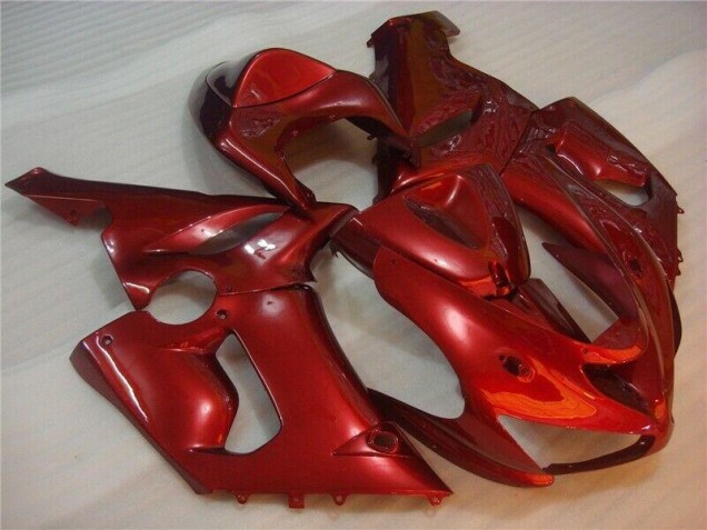 Vermelho Abs Plástico ZX6R 2005-2006 Vermelho Abs Plástico ZX6R 2005-2006