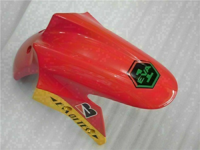 Vermelho Amarelo Carenagem EX250 2008-2012 Vermelho Amarelo Carenagem EX250 2008-2012