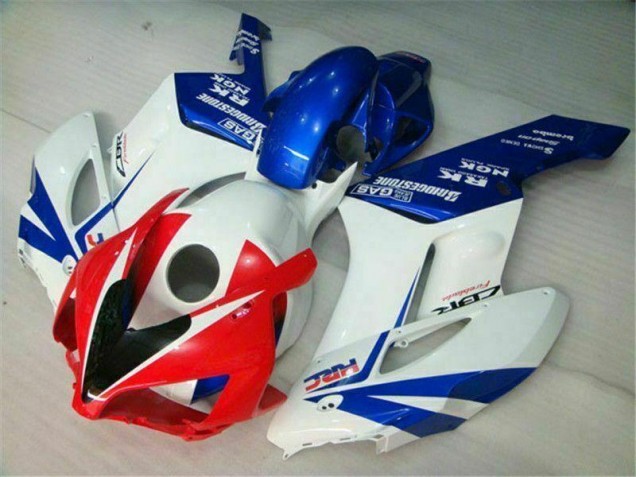 Vermelho Azul Branco Carenagem CBR 1000RR 2004-2005 Vermelho Azul Branco Carenagem CBR 1000RR 2004-2005