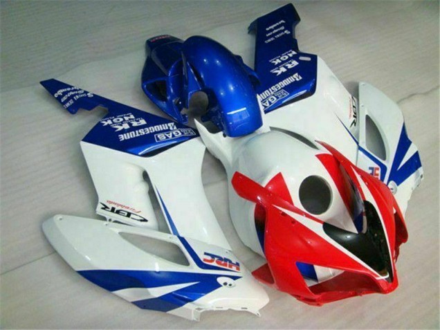 Vermelho Azul Branco Carenagem CBR 1000RR 2004-2005 Vermelho Azul Branco Carenagem CBR 1000RR 2004-2005