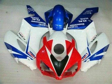Vermelho Azul Branco Carenagem CBR 1000RR 2004-2005