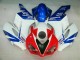 Vermelho Azul Branco Carenagem CBR 1000RR 2004-2005 Vermelho Azul Branco Carenagem CBR 1000RR 2004-2005