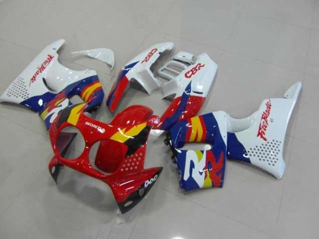 Vermelho Azul Branco Carenagem CBR 900RR 893 1994-1995 Vermelho Azul Branco Carenagem CBR 900RR 893 1994-1995