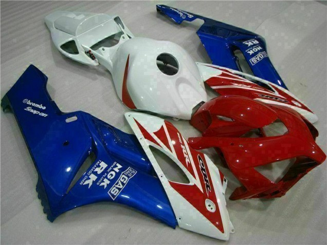 Vermelho Azul Carenagem CBR 1000RR 2004-2005 Vermelho Azul Carenagem CBR 1000RR 2004-2005