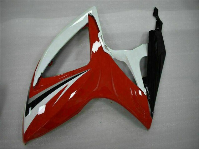 Vermelho Branco Abs Carenagem GSXR 600 / 750 K6 2006-2007