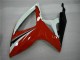 Vermelho Branco Abs Carenagem GSXR 600 / 750 K6 2006-2007