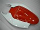 Vermelho Branco Abs Carenagem GSXR 600 / 750 K6 2006-2007
