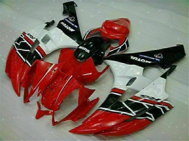 Vermelho Branco Abs Kits Carenagem R6 2006-2007 Vermelho Branco Abs Kits Carenagem R6 2006-2007