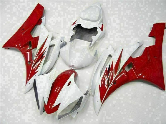 Vermelho Branco Abs Kits Completos Carenagem R6 2006-2007 Vermelho Branco Abs Kits Completos Carenagem R6 2006-2007